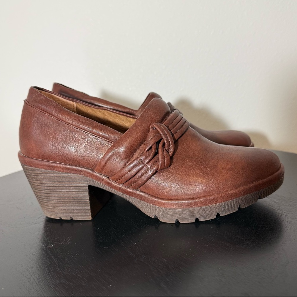 Eurosport by Sofft Women’s Tarra Nubuck Slip On Show Brown Size 7.5